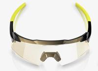 Gambar Sunglasses 100% Aerocraft Gloss Metallic Black, Gold Mirror PHOTOCHROMIC / Original kacamata sepeda dari SMARTDIRT undefined 4 Tokopedia