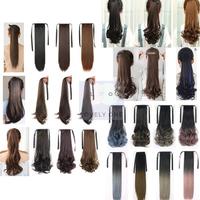 Gambar CANTIK Ikat Rambut Palsu Model Lurus & Gelombang ala Wanita Korea - Medium & Panjang - Ekor Kuda - Tersedia Warna Hitam, Coklat Tua, Coklat da - HT - BB - W dari salutmall undefined 3 Tokopedia