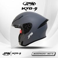 Gambar Helm Kyo 9 original JPN helmet - Moderngrey, Iridium Redgold dari JPN helmet undefined 3 Tokopedia
