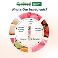 Gambar Realfood Jelly Lychee Glutalicious Sarang Burung Walet dengan L-Glutation, Vitamin C dan Ekstrak Buah Leci - 6 SCT dari Realfood Store undefined 4 Tokopedia