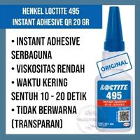 Gambar Loctite 495 Instant Adhesive 20g dari Antasena Hardware undefined 1 Tokopedia