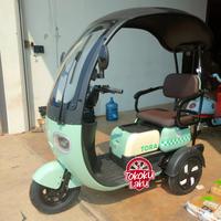 Gambar SEPEDA LISTRIK RODA 3 TIGA TUTUP ATAP DEWASA TORA 800 WATT - Merah Muda dari Tokokulaku.Bike undefined 4 Tokopedia