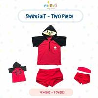 Gambar Swimsuit Two Piece - Baju Renang Anak dari Mivi Baby Shop undefined 2 Tokopedia