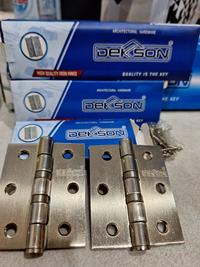 Gambar Engsel Kupu Kupu Dekkson - 5, 4, 3 Inch (Iron Hinge) - 3 Inch dari Sentra Aksesoris Kaca undefined 2 Tokopedia