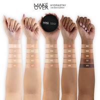 Gambar MAKE OVER Powerstay Demi-Matte Cover Cushion | Cushion matte high coverage | Makeover | Demi Matte - W22 Warm Ivory dari Mega Beauty Fashindo undefined 5 Tokopedia