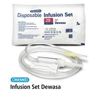 Gambar ONEMED DISPOSABLE INFUSION SET DEWASA 20 ML dari Super HS undefined 1 Tokopedia