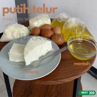 Gambar PUTIH TELUR MATANG 2 KG / PUTIH TELUR FRESH / PUTIH TELUR 2KG / EGG WHITE  FRESH / PUTIH TELUR PREMIUM / PUTIH TELUR FULL / PUTIH TELUR MATANG - EXTRABUBBLE dari Juragan All undefined 3 Tokopedia