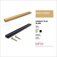 Gambar Handle Huben TA-08 96mm - Tarikan Aluminium Pintu Kabinet - Gold dari Maxi Online undefined 1 Tokopedia
