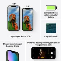 Gambar Apple iPhone 13 128GB 256GB Garansi Resmi NEW - 128 gb, Midnight dari Starcomp Purwokerto undefined 4 Tokopedia