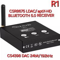 Gambar DOUK AUDIO R1 CSR8675 Bluetooth 5.0 Receiver LDAC aptX-HD & CS4398 USB Sound Card 24bit/192kHz dari Pro-X Technology undefined 1 Tokopedia