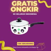 Gambar Produk Baru!! Maspion Panci Saucepan Hello Panda 18 cm / panci kesehatan enamel dari dianaarmadaq undefined 1 Tokopedia