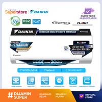 Gambar DAIKIN AC Flash Inverter Split Thailand 1 PK - FTKQ25UVM4 | FTKQ25 dari Wahana Superstore undefined 1 Tokopedia