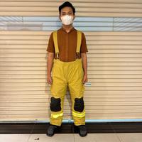 Gambar Fireman Suit JJXF Standar Europa - Baju Pemadam Kebakaran jjxf Original dari Queen Safety undefined 4 Tokopedia