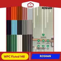 Gambar Dekorasi Dinding | Wall Panel Fluted 148 WPC Roshan 2900x148MM - Red dari Sinar Bintang Keramikk undefined 1 Tokopedia