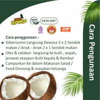 Gambar Virgin Coconut Oil 100ml 250ml Minyak Kelapa Murni VCO Original - VCO 500 ML - PBG - VCO 500ML dari PUSAT BEAUTY GROSIR undefined 4 Tokopedia