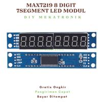 Gambar MAX7219 8 Digit 7Segment LED Modul Serial 3IO Port Control Tube Display dari DIY Mekatronik undefined 1 Tokopedia