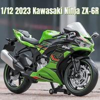 Gambar Diecast Motor Kawasaki Ninja ZX-6R ZX6R Skala 1:12 Miniatur Motor Balap - Putih dari Patur27_NEW undefined 1 Tokopedia