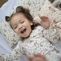 Gambar Carrol n Barrol Long Sleeve Pajamas - Piyama Anak - Piyama Tangan Panjang Tencel - Piyama Panjang Anak - Cloud Dusk Blue, 3-4 Years dari Carrol Baby undefined 4 Tokopedia