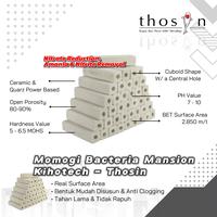 Gambar Momogi Filter Biologi Kolam Koi 1 dus isi 150pcs plus 4 kantong jaring dari Thosin undefined 1 Tokopedia