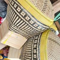 Gambar Bakul Nasi + Tutup Tempat Nasi Cepon Bambu Wadah Saji Nasi Boboko Anyaman Bambu Cingabul - BOBOKO dari Kitchenmart306 undefined 3 Tokopedia