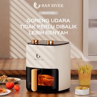 Gambar Han River Air Fryer 8L Kapasitas tinggi Penggorengan pintar multifungsi 650w (HRAF02BG/PUR) - PURPLE dari HEALTH CCARE undefined 3 Tokopedia
