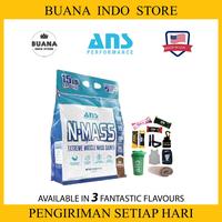 Gambar ANS N-MASS Gainer 15 lbs 6.75 KG Mass Gainer Susu Protein Bulking ANS NMASS PERFORMANCE - Chocolate, Shaker dari Buana Indo Store undefined 1 Tokopedia