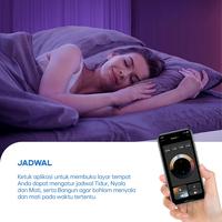 Gambar HAN RIVER Lampu Smart 10 Watt Bluetooth APP LED Bulb dari annoraanya undefined 3 Tokopedia