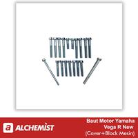 Gambar Baut Yamaha Vega R New Full Set / Baud Yamaha Vega R New Full Body - Baut Batok Pala dari The Alchemist Baut undefined 5 Tokopedia