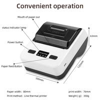 Gambar Printer Thermal 80MM Bluetooth + USB Cetak Resi Alamat Kasir Nota PPOB POS Barcode Support Kertas Label dari dunia-cetak undefined 3 Tokopedia