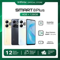 Gambar Infinix Smart 8 Plus 4/128GB - Up to 8GB Extended RAM - 90Hz Magic Ring Puch Hole Display - Helio G36 - 6000 mAh - 50MP Rear Camera dari Infinix Indonesia undefined 1 Tokopedia