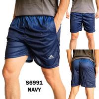 Gambar Celana OlahRaga Pendek Cowok S6991 Clana Training Fitness Futsal Running Bawahan Sport Lari Bulutangkis Voli Gym Badminton - Abu-abu, M dari Winmenshop undefined 5 Tokopedia