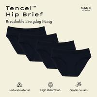 Gambar Sare Studio Lobi Tencel Panty 4 Packs in Black - L dari SARE Studio_NEW undefined 1 Tokopedia