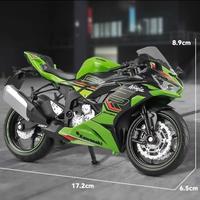 Gambar Diecast Motor Kawasaki Ninja ZX-6R ZX6R Skala 1:12 Miniatur Motor Balap - Putih dari Patur27_NEW undefined 2 Tokopedia