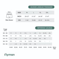 Gambar Flyman Celana Dalam Tencel Boxer Classic Pria Isi 1 Pcs Premium Modal Fabric FM 3056 NEW Terbaru Terlaris Terbaik - Onyx, M dari BOOM- undefined 2 Tokopedia