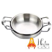 Gambar Panci Shabu Korea Stainless Tebal Panci Mie Ramen 18 20 22 24 26 28 CM - 20 CM  dari HESTIA HOME OFFICIAL undefined 1 Tokopedia