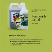 Gambar snap clean floor cleaner sabun pembersih lantai 4L - ojol - Lavender dari Anugrah Tiga Sekawan undefined 5 Tokopedia