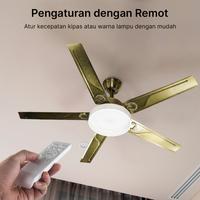 Gambar KIPAS ANGIN GANTUNG BESI LAMPU PLAFON KIPAS ANGIN PLAFON REMOTE dari ZoMi Official Shop undefined 3 Tokopedia