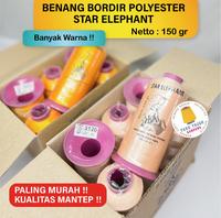 Gambar Star Elephant Benang Bordir Polyester Berat: 150 Gram - Kode Warna Lain dari Tokobenang7 undefined 1 Tokopedia
