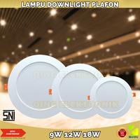 Gambar Lampu Downlight Panel LED Slim Down Light Panel Inbow 9W 12W 18W Putih - 3+3W Outbow, COLD WHITE dari Qing Electronic undefined 1 Tokopedia