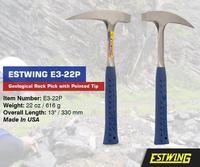 Gambar palu runcing geologi estwing E3 22P ujung kepala lancip geology geologis batuan beku Eksplorasi keras padat,geological prospecting chipping point rock pointed pick tip bricklayer mason hammer original - palu sedang dari pasar safety undefined 3 Tokopedia