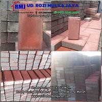Gambar Paving Block Tipe Bata 6 cm Warna Merah Murah dari RMJ Bahan Bangunan undefined 1 Tokopedia