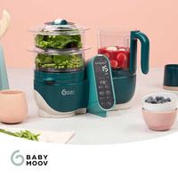 Gambar [Ready] Babymoov Nutribaby Plus / Food Processor Bayi / White / Grey / Opal Green - WHITE dari Prima Indonesia Store undefined 2 Tokopedia