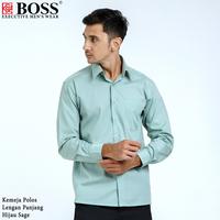 Gambar Boss Keme Pria Lengan Panjang Hijau - XS, Regulerfit dari K'Store88 undefined 2 Tokopedia