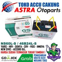 Gambar NS60L(S) / 46B24L(S) GS Astra Hybrid 45 Ah (Tukar Tambah) dari TOKO ACCU CAKUNG undefined 5 Tokopedia