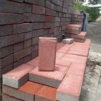 Gambar Paving Block Tipe Bata 6 cm Warna Merah Murah dari RMJ Bahan Bangunan undefined 3 Tokopedia