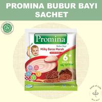 Gambar Promina Bubur Bayi 6+ ( 8 Sachet) 20 gr. RCG - beras merah dari happy tummy.id undefined 2 Tokopedia