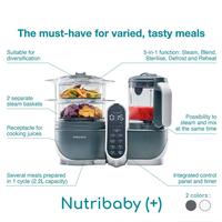 Gambar [Diskon] Food Processor - Babymoov Nutribaby Plus Loft - White dari Prima Indonesia Store undefined 3 Tokopedia