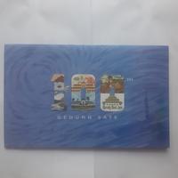 Gambar Perangko SHP plus folder 100 tahun Gedung sate set sampul dan sheet prangko dari sellingbuy undefined 2 Tokopedia