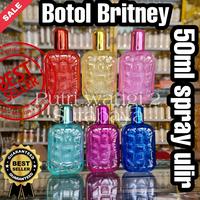 Gambar Botol BRITNEY 50ml -  ulir drat. BOTOL KOSONG 50 ml GROSIR MURAH botol parfum kaca seprei sepray dari putri wangi 2_NEW undefined 1 Tokopedia