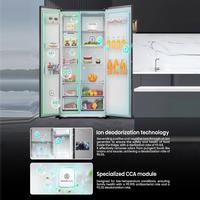 Gambar HISENSE RS808N4IBU Kulkas Side-by-Side [595 L] Inverter Premium Mirror Glass Door dari Maxi Store Makassar undefined 5 Tokopedia